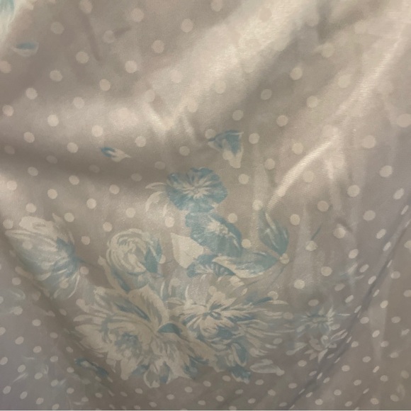 Vintage Ballet New York Lingerie Piegnoir Set Maxi Gown & Robe Satin Nylon Sz M - Picture 9 of 11